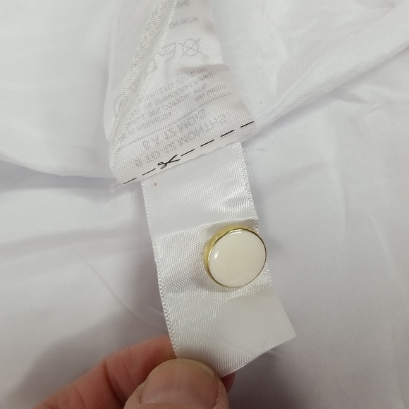 JANIE AND JACK BABY QUILTED JACKET IN WHITE SIZE 6 TO 12 MONTHS - Picture 7 of 8